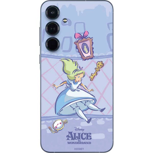 Disney Alice in Wonderland Falling down the Rabbit Hole Galaxy A55 5G Skin